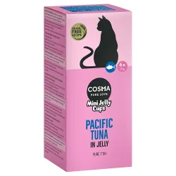 Cosma Mini Jelly Cups 6 x 25 g - Pazifikthunfisch