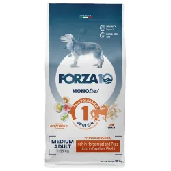 FORZA10 Medium Diet Pferd & Erbsen - Sparpaket: 2 x 12 kg