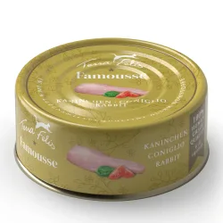 Sparpaket Terra Felis Famousse 24 x 80 g - Kaninchen