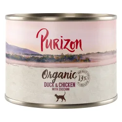 Sparpakete Purizon Organic 12 x 200 g - Rind und Huhn mit Karotte