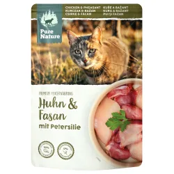 Pure Nature Feline 12 x 85 g - Wildschwein & Ente