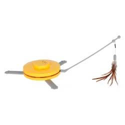 Kerbl Pet Katzenspielzeug 2-in-1 Catch the TailFeather - 1 Stück