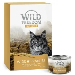 Wild Freedom Instinctive Ergänzungsfuttermittel 6 x 140 g - Wide Praries - Huhn
