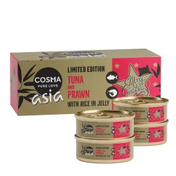 Cosma Asia Weihnachts-Edition: Thunfisch & Garnele - 4 x 50 g