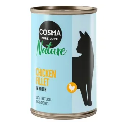 Sparpaket Cosma Nature 12 x 140 g - Hühnchenfilet