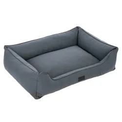 Modern Living Hundebett Skara, dunkelgrau - Grösse L: L 120 x B 80 x H 25 cm