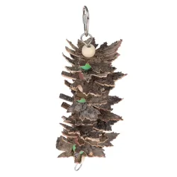 TIAKI Knabberspielzeug Ahornblatt-Kebap - ca. L 8 x B 5 x H 24 cm