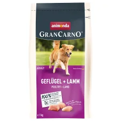 animonda GranCarno Adult Geflügel + Lamm - Sparpaket: 2 x 12 kg