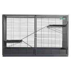 Savic Royal Suite XL - Hauptkäfig: L 115 x B 67 x H 81 cm