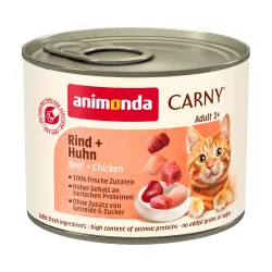 Sparpaket animonda Carny Adult 24 x 200 g - Mix 2 (2 Sorten)