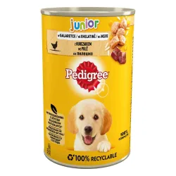 Pedigree Junior 24 x 400 g - mit Huhn