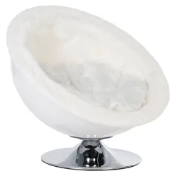 Retro Pet Nest White - Ø 60 cm weiss