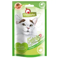 GranataPet Feinis - Ente & Katzenminze (3 x 50 g)