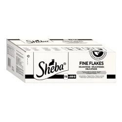 Sparpaket Sheba Portionsbeutel 144 x 85 g - Delikatesse in Gelee Geflügel Variation