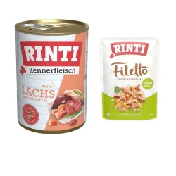 Sparpaket RINTI Kennerfleisch 12 x 400 g - Lachs