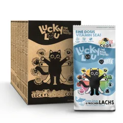 Lucky Lou Trockenfutter für Katzen, Adult Geflügel und Lachs 1.7 kg
