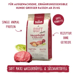 bosch HPC Soft Maxi Wasserbüffel & Süsskartoffel - 1 kg