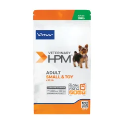 Virbac Veterinary HPM Adult Dog Small & Toy - Sparpaket: 2 x 7 kg