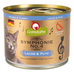 Sparpaket GranataPet Symphonie 12 x 200 g - Lachs & Pute