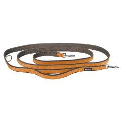 Petlando Outdoor 3 m Führleine, orange - Grösse S: 300 cm lang, 15 mm breit
