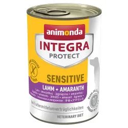 animonda Integra Protect Sensitive Dose - 6 x 400 g Lamm + Amaranth