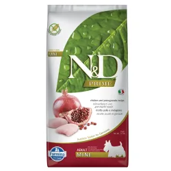 Farmina N&D Grain Free Mini Huhn & Granatapfel - Sparpaket: 2 x 7 kg