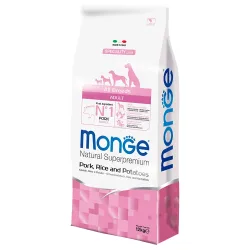 Monge Superpremium All Breeds Adult Schwein, Reis & Kartoffel - Sparpaket: 2 x 12 kg