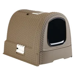 Eco-Friendly Curver Katzentoilette - mokka
