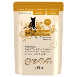 catz finefood Kitten Frischebeutel - Mixpaket 2: 3 Sorten (24 x 85 g)