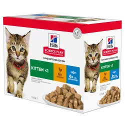 Hill's Science Plan Kitten - Truthahn (12 x 85 g)