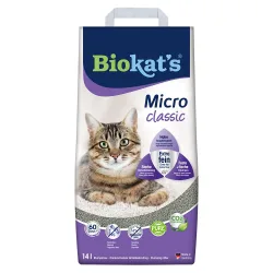 Sparpaket Biokat's Streu mit feiner Körnung 2 x 12 l / 14 l - Micro Classic (2 x 14 l)