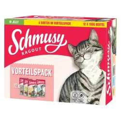 Schmusy Ragout in Jelly Mix - 12 x 100 g