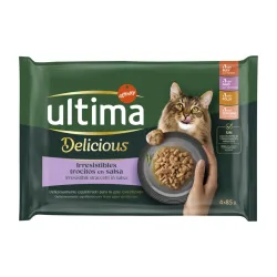 Sparpaket Ultima Delicious Adult Sterilized 96 x 85 g - Fleischauswahl