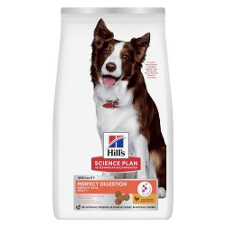 Hill's Science Plan Perfect Digestion Medium Adult mit Huhn und Reis 14 kg