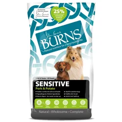 Burns Adult & Senior Sensitive Schwein & Kartoffel - Sparpack: 2 x 12 kg
