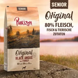 Purizon Senior Black Angus mit Truthahn - 1 kg