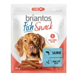 Briantos Fisch Snacks - Thunfisch und Lachs - Lachs (2 x 180 g)