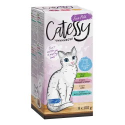 Mixpack Catessy Schälchen 8 x 100 g - Feine Pastete Mix II