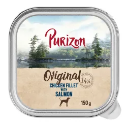 Purizon Original Adult Schalen 6 x 150 g - Hühnerfilet mit Lachs