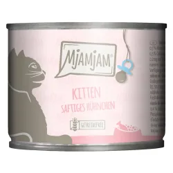 MjAMjAM Kitten 6 x 200 g - vorzügliches Kalb mit Lachsöl