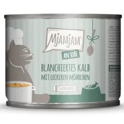 Sparpaket MjAMjAM an Sosse 24 x 185 g - blanchiertes Kalb mit leckeren Möhrchen
