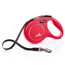 Flexi New Classic Gurt rot M, 5 m, 25 kg