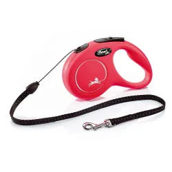 Flexi New Classic S, rot, 5m
