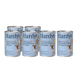 Hardys Edition Cornelia Poletto Mixtray 6 x 400 g - Mix (Wild, Huhn, Kalb, Pute)