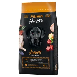 Fitmin Dog for Life Junior Große Rassen - 2 x 12 kg