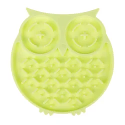 TIAKI Schleckmatte Eule - Ø 15 x H 1,2 cm