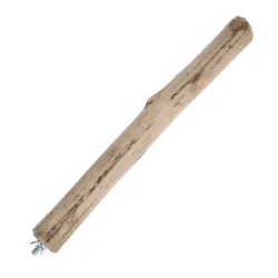 TIAKI Naturholz-Sitzstange - Grösse L: Ø 4-6 cm, L 40 cm