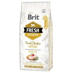 Brit Fresh Huhn mit Kartoffel Adult Great Life - Sparpaket: 2 x 12 kg