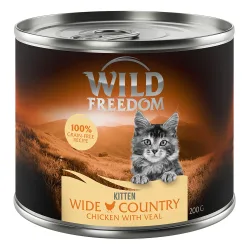 Wild Freedom Kitten 6 x 200 g - Wild Desert - Truthahn & Huhn