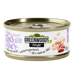 Greenwoods Delight Hühnerfilet mit Ente - 48 x 70 g